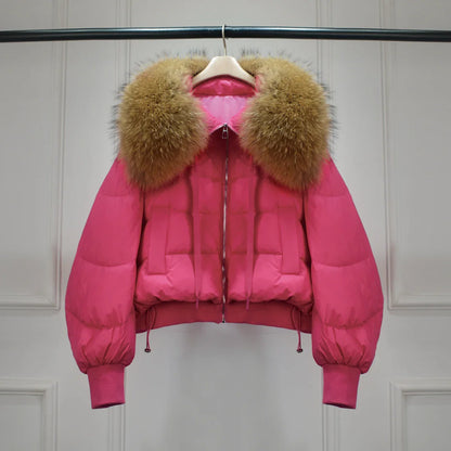 Warm Lightweight Women's Down Fill Jacket
