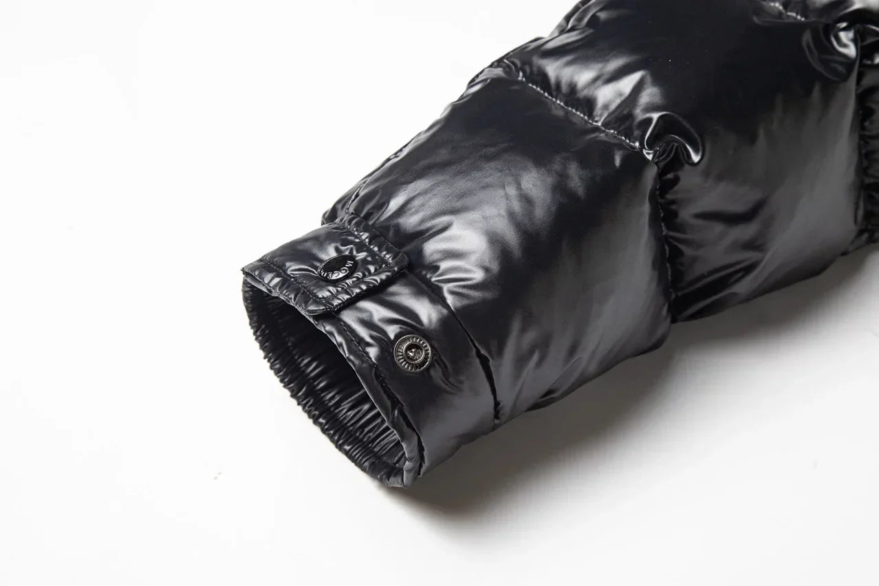 Men’s Winter Puffer Jacket | Waist Quilted