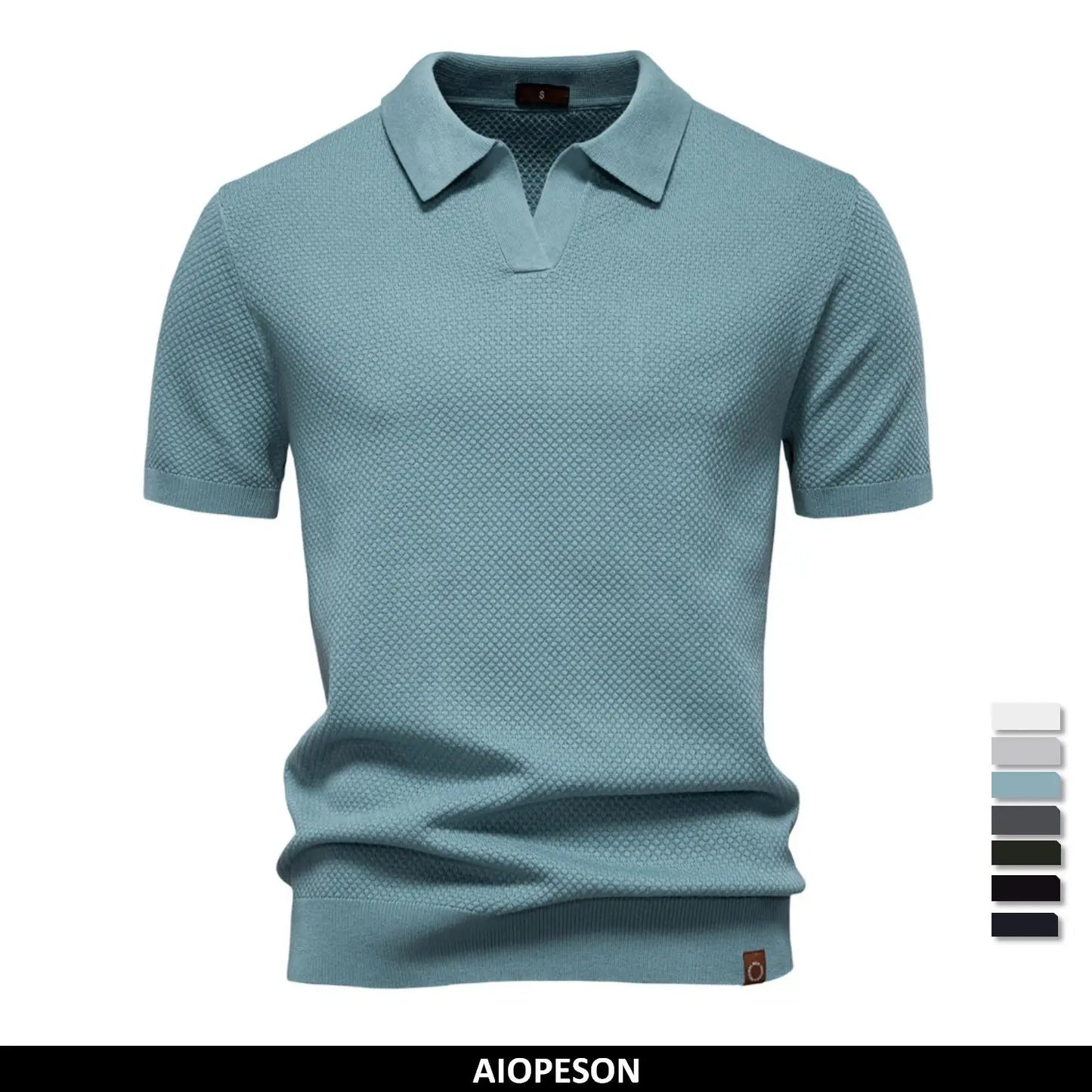 Lightweight Men's Casual Polo Shirt - BritishElegance