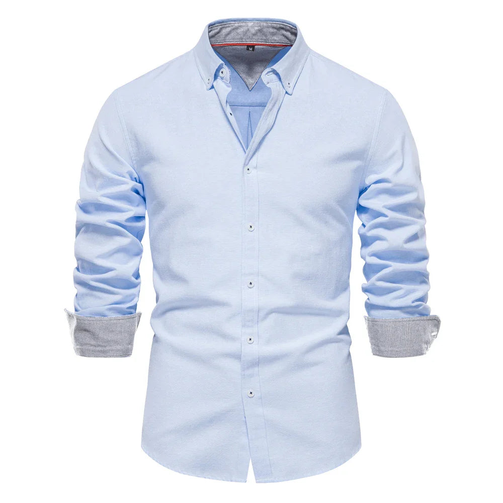 Classic Men's Casual Button Shirt