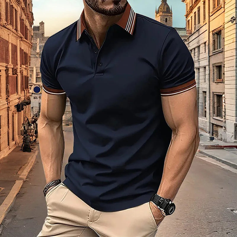 Comfortable Classic Men's Polo Shirt