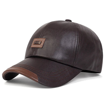 Authentic Leather Fathers Day Hat