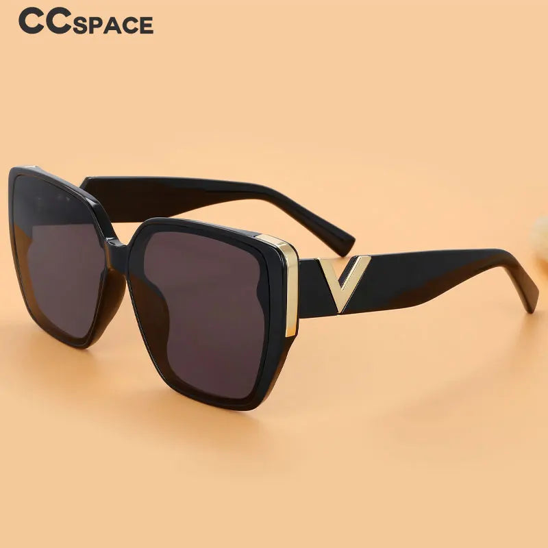 Fashion V-Logo Vintage Mirror Shades - BritishElegance