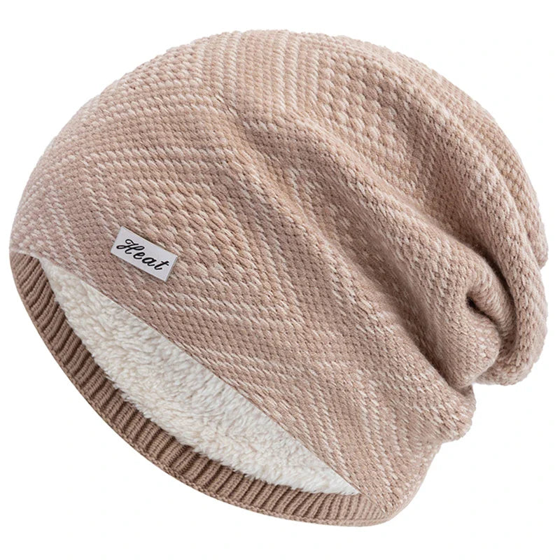 Warm Cable Knit Women's Slouch Beanie