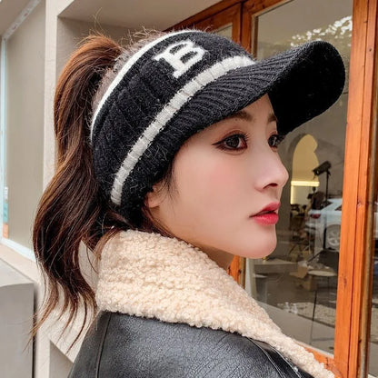 Warm Women's Cable Knit Hat