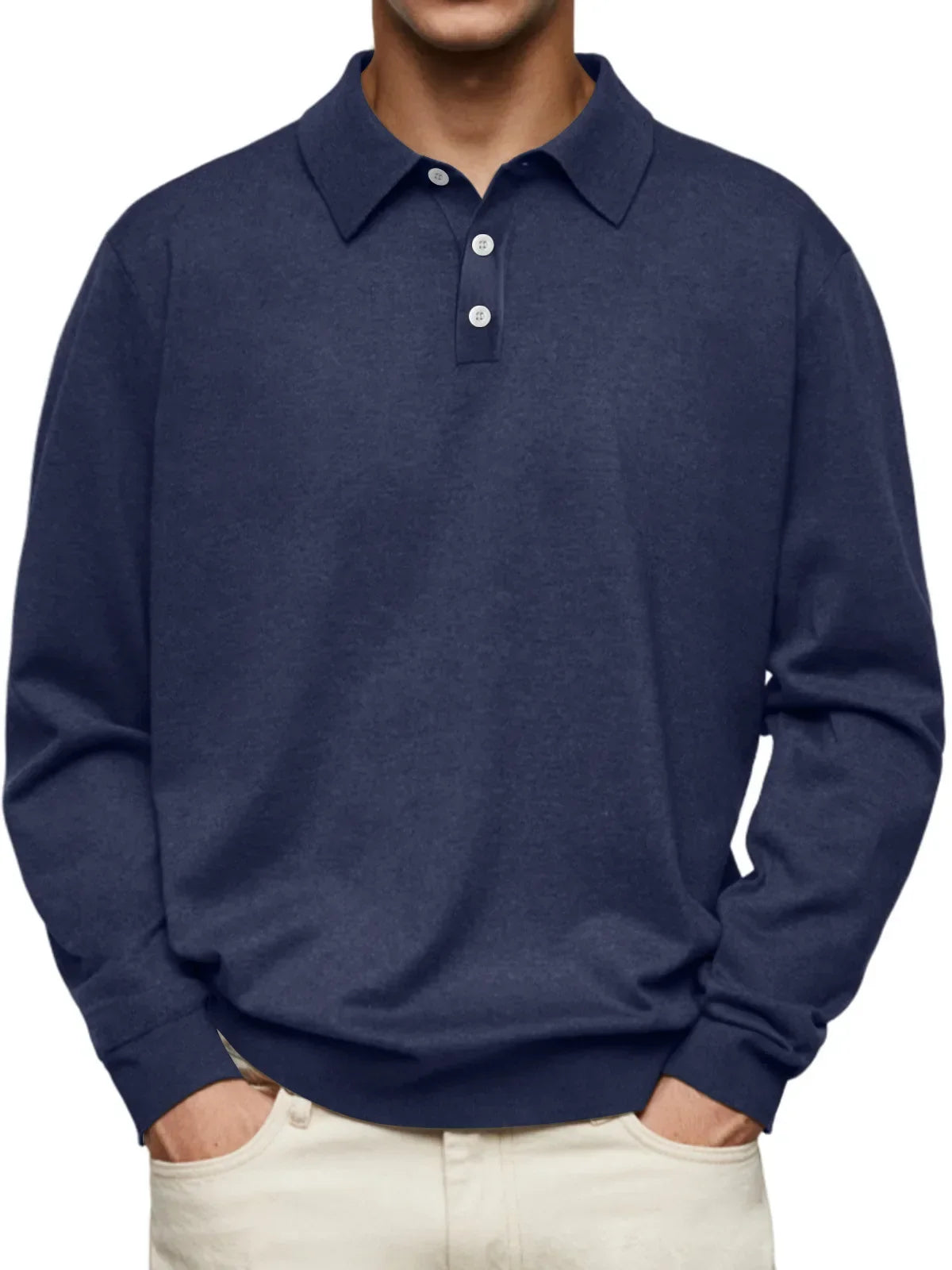 Men's Classic Fit Relaxed Polo Shirt