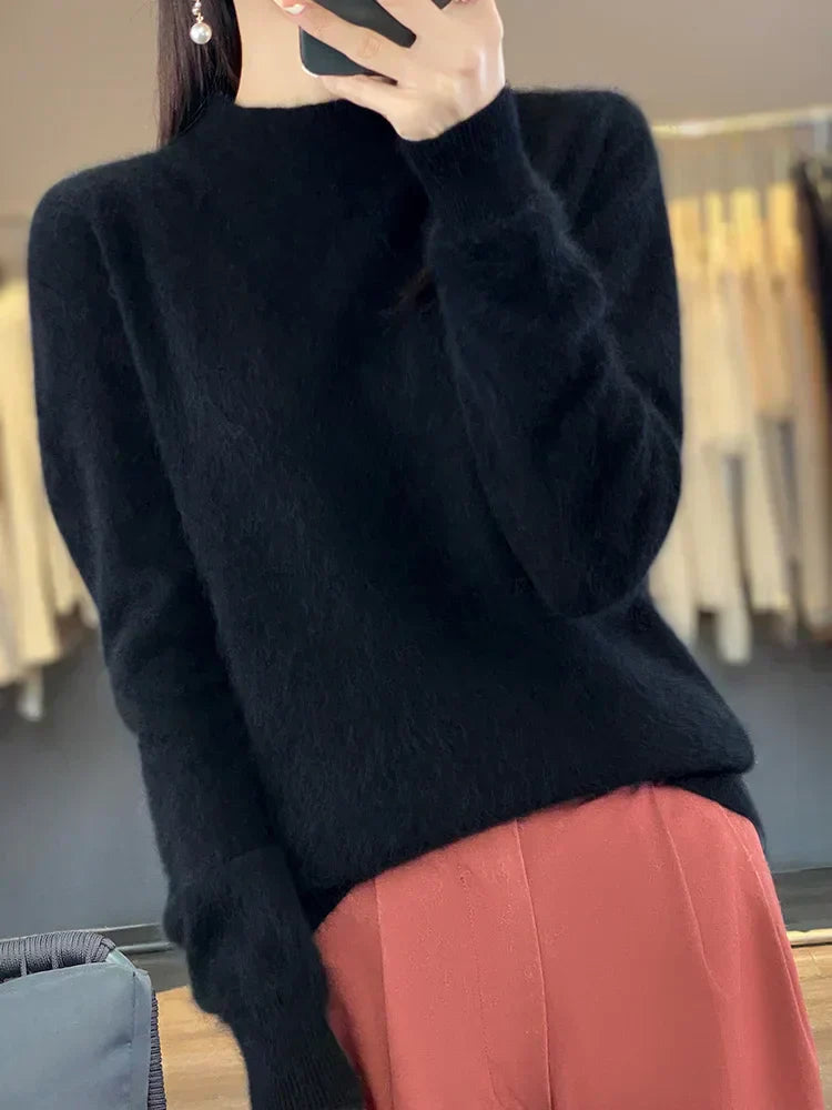 Luxurious Pure Cashmere Women's Sweater