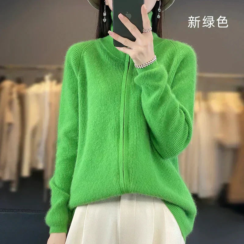 Soft Cashmere Open Cardigan | Relaxed Fit Knit