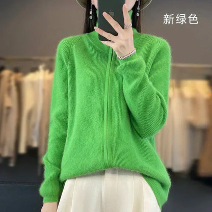 Soft Cashmere Open Cardigan | Relaxed Fit Knit