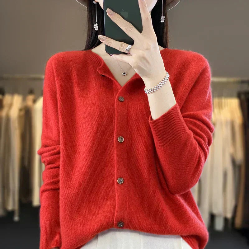 Soft Merino Wool Women's Sweater