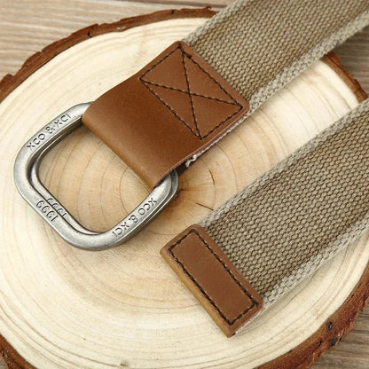 Men’s Katana Belt | Japanese Style – Canvas & Leather Casual Belt