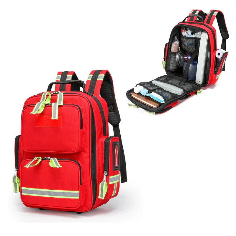 Heavy Duty Emergency Response Medical Kit Backpack - BritishElegance