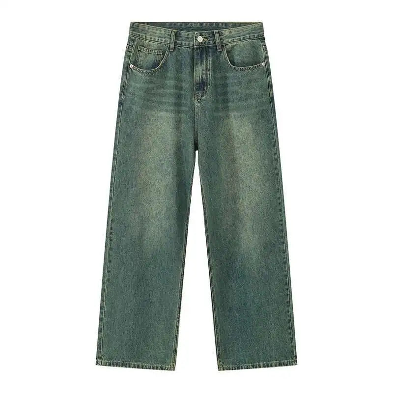 Relaxed Fit Distressed Mens Vintage Jeans