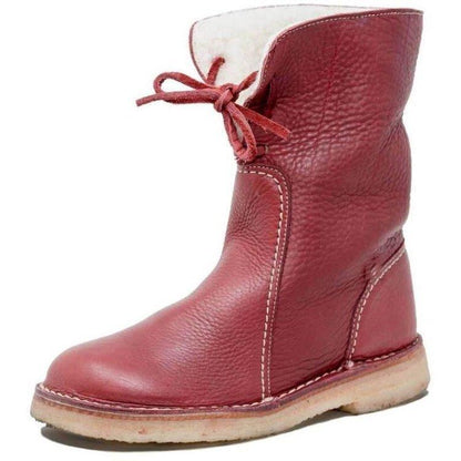 Kate | Winter-Ready Fleece Boots with Wool Lining