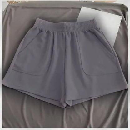 Relaxed Fit High-Waist Summer Shorts