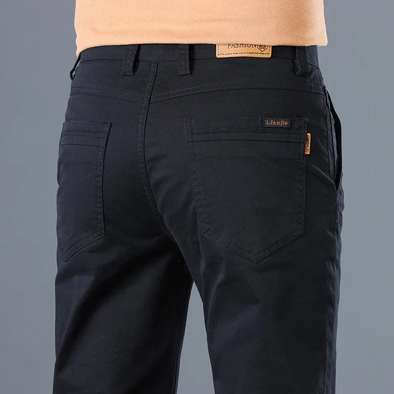 Men's Slim Fit Formal Office Trousers