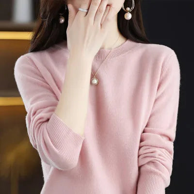 Soft Women's Pure Wool Winter Sweater