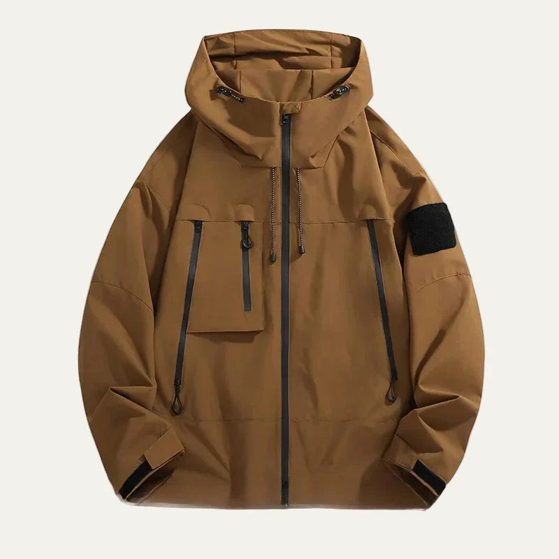 Men’s Relaxed Technical Hooded Utility Jacket