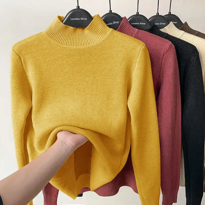Soft Winter Crew Neck Sweatshirt