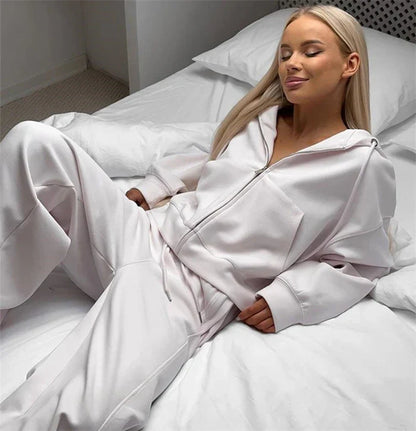 Ladies' Fleece Tracksuit Set