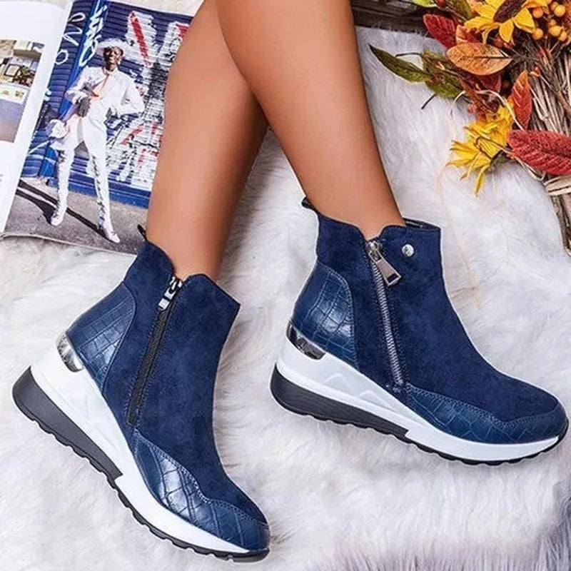 Orthopedic winter boots for women - warm, waterproof and supportive