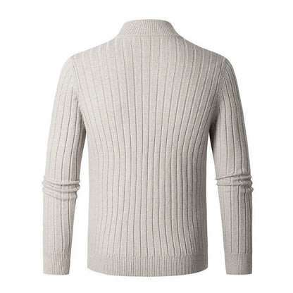 Aaron | Men's Half-Zip Sweater