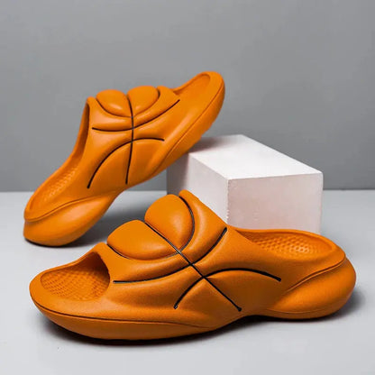 Basketball Slides for Men – Soft Cushion Sports Sandals