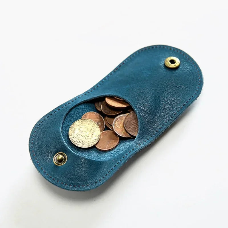 Authentic Small Leather Coin Purse