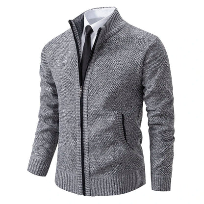 Warm Mens Zip Up Fleece Jacket