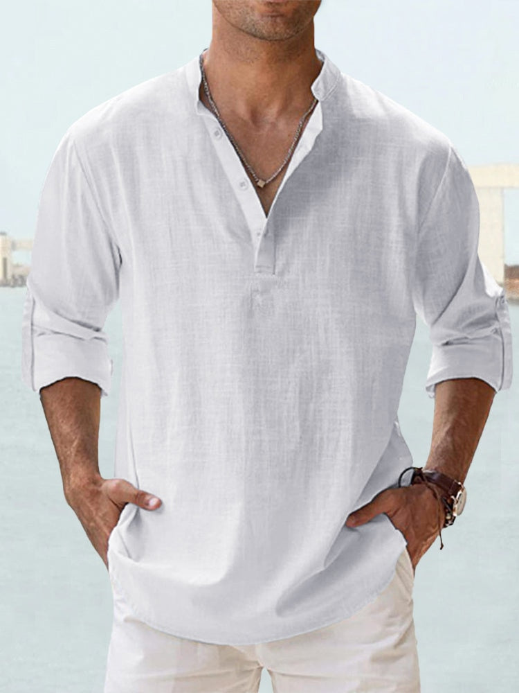 Comfortable Men's Shirt - Loose Fit - Lightweight and Stylish