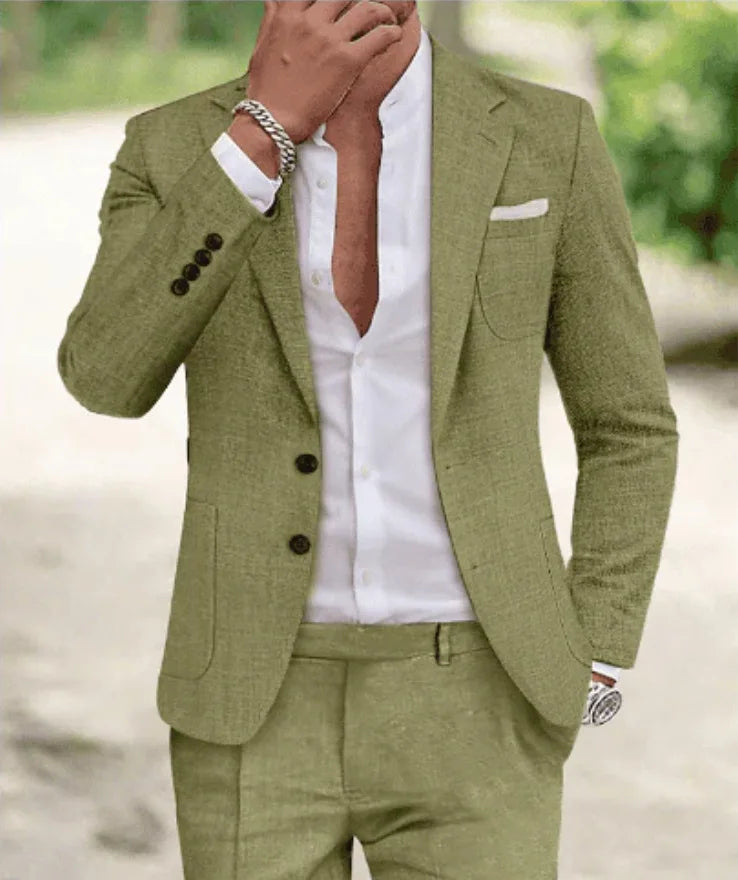 Classic Fit Men's Slim Line Blazer Jacket