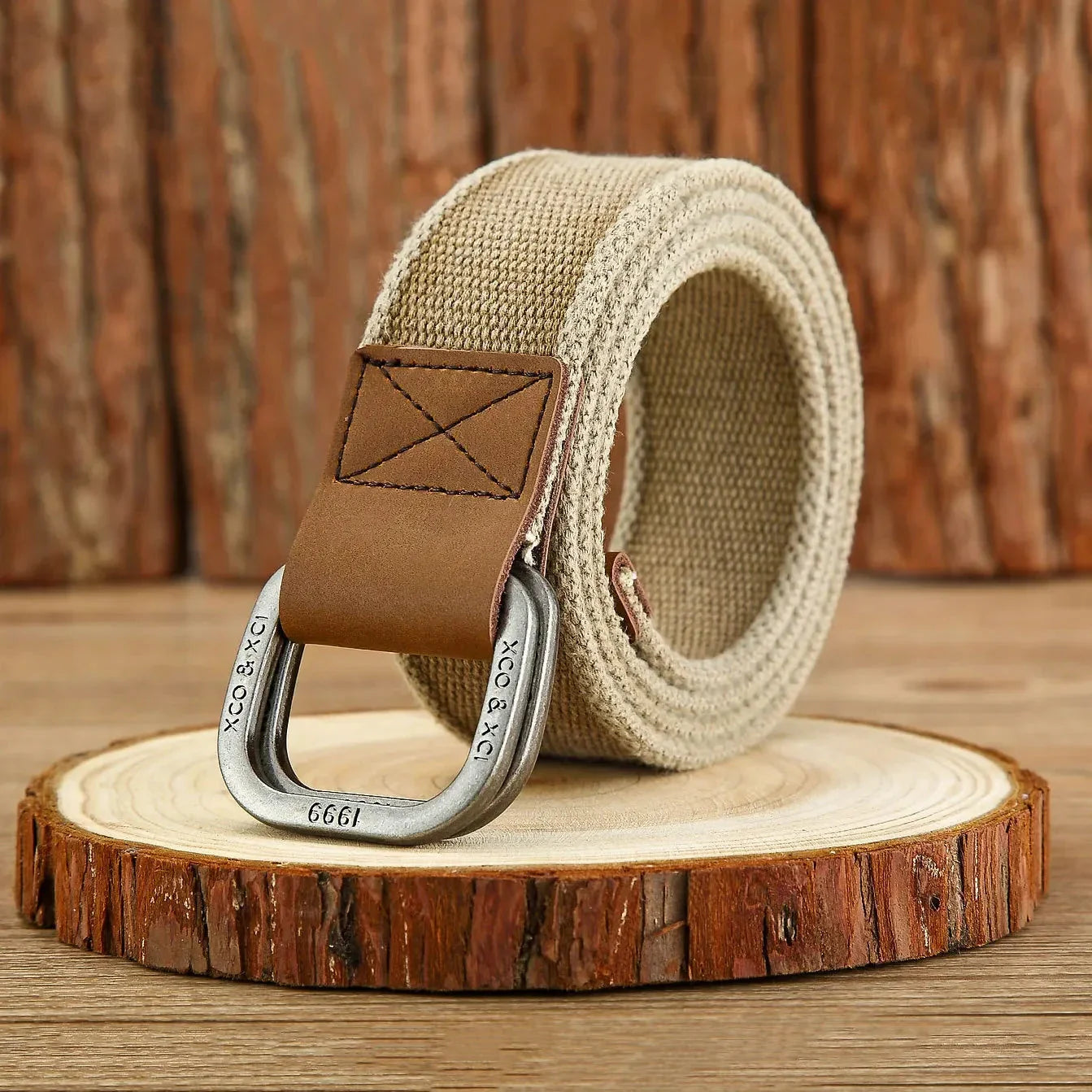 Men’s Katana Belt | Japanese Style – Canvas & Leather Casual Belt