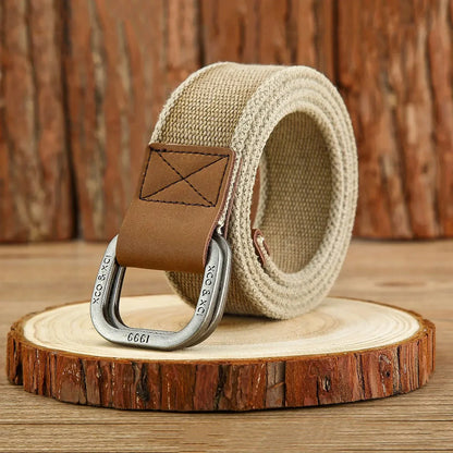 Men’s Katana Belt | Japanese Style – Canvas & Leather Casual Belt