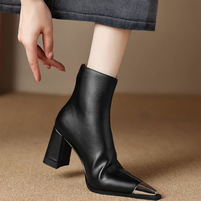 Elyth Genuine Leather Boots