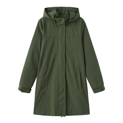 Waterproof Slim Fit Women's Trench Coat