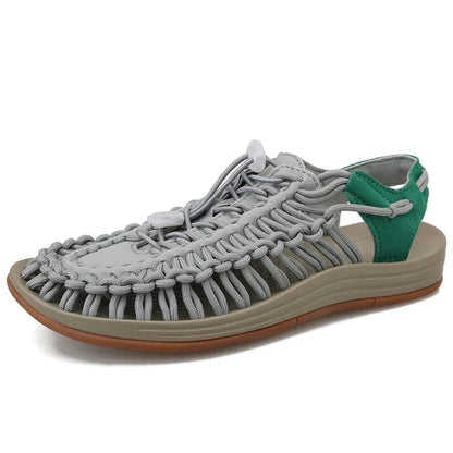 Kairo | Flex-Knit Sport Sandals – Braided Cord Design with Cushioned Sole