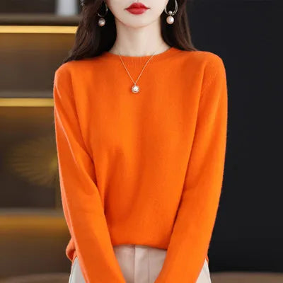 Soft Women's Pure Wool Winter Sweater