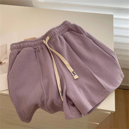Casual High Waist Sporty Shorts