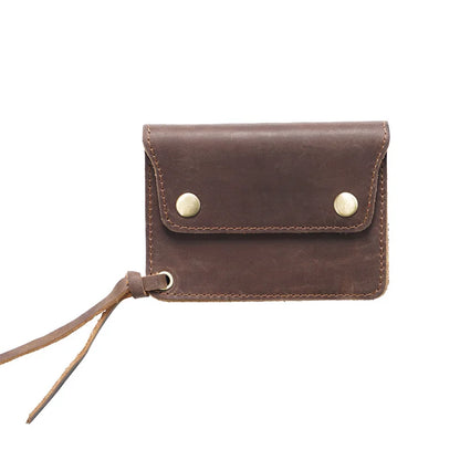 Classic Brown Leather Money Wallet