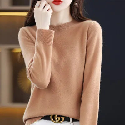 Soft Women's Pure Wool Winter Sweater