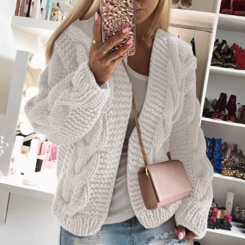 Big Oversized Cozy Knit Cardigan for Women