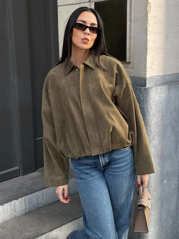 Relaxed Fit Women's Coat