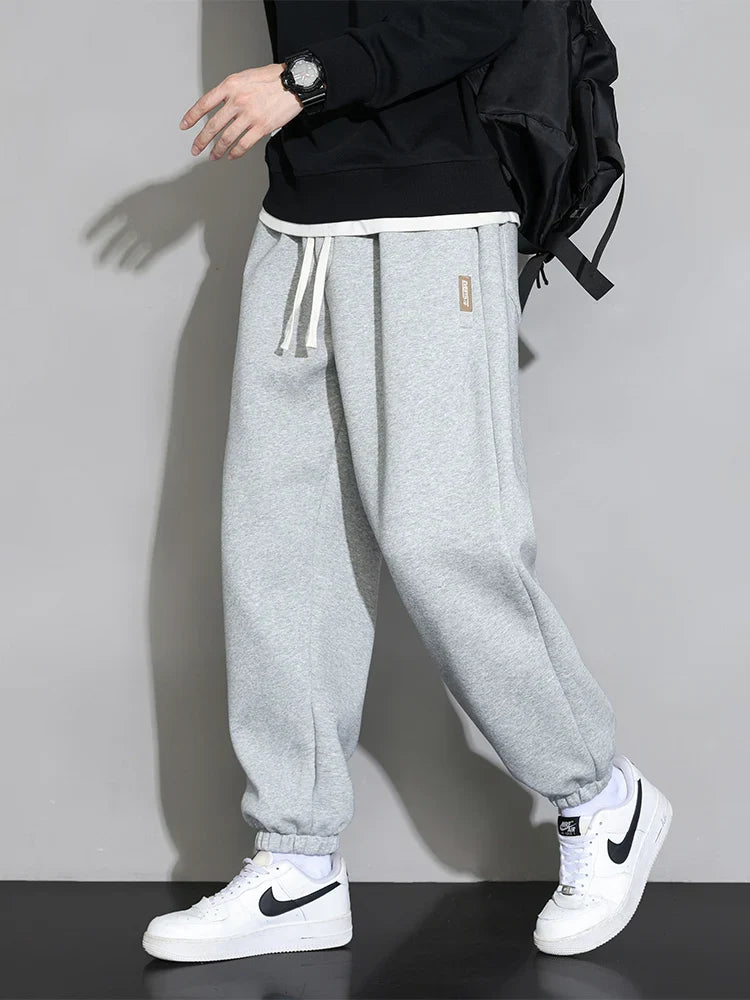 Relaxed Fit Mens Oversized Jogging Pants - BritishElegance