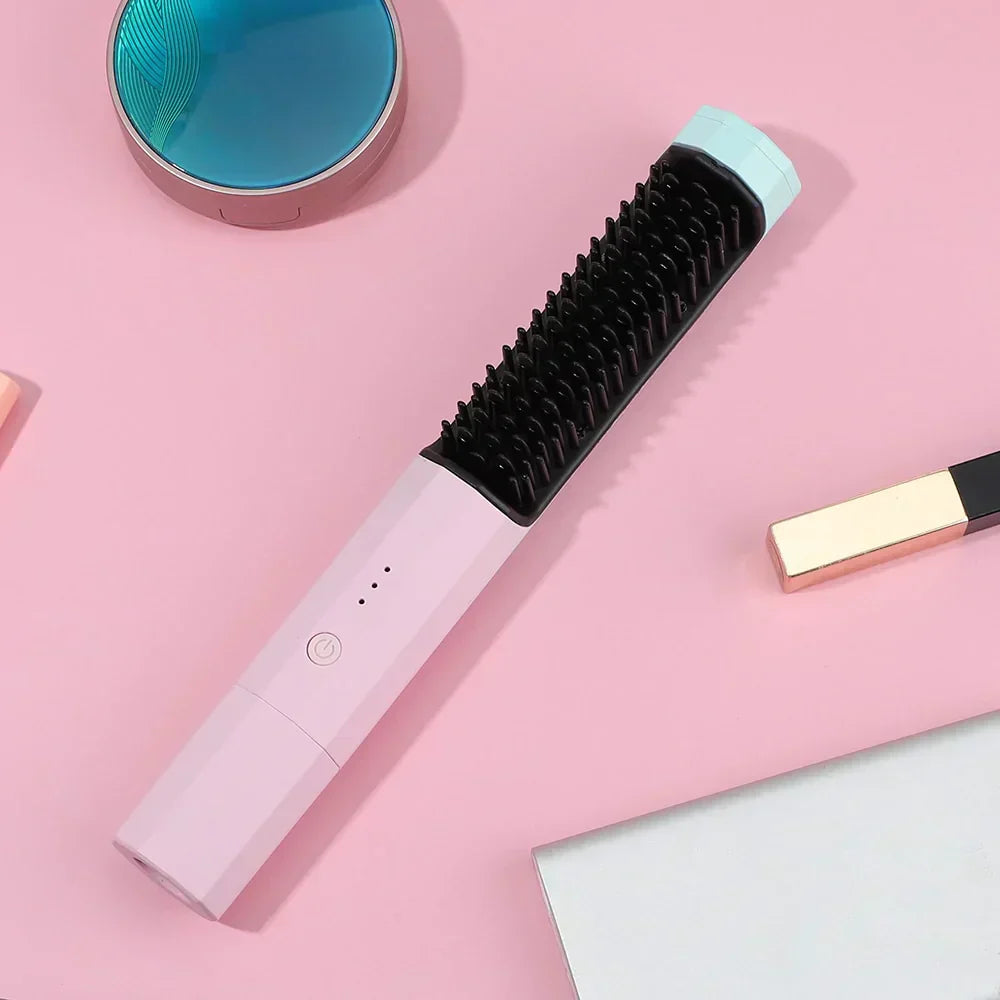 Wireless Hair Straightening Styler - BritishElegance