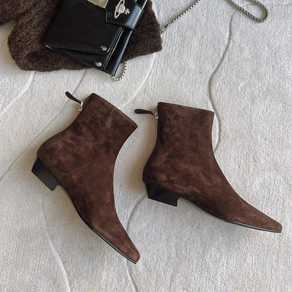 Cozy Faux Fur Ankle Boots