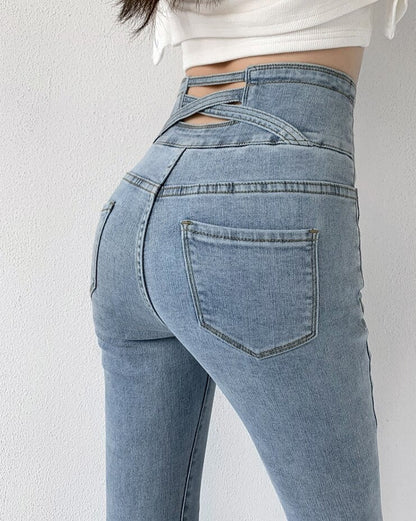 Women's Slim Fit High Waist Lift Jeans