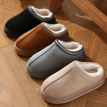 Cozy Warm Women's Plush Slipper Shoes - BritishElegance