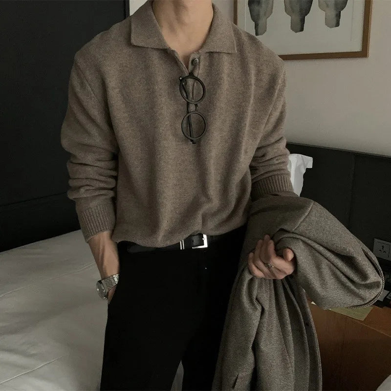Soft Premium Crew Neck Sweater For Men - BritishElegance