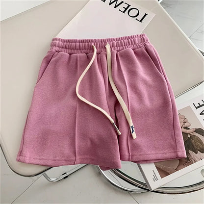 Casual High Waist Sporty Shorts