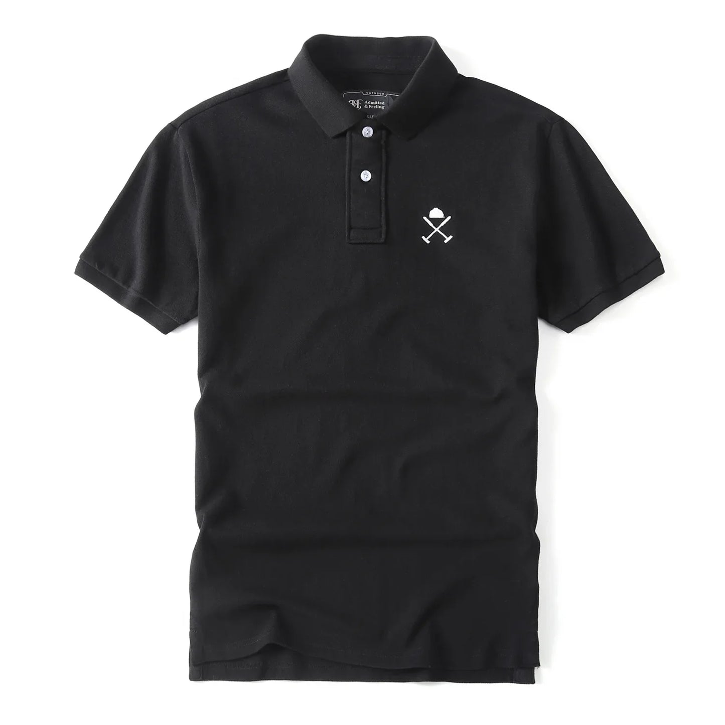 Lightweight Camo Short Sleeve Mens Polo Shirt
